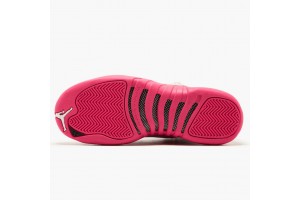 Air Jordan 12 Retro Dynamic Pink Womens Jordan Sneakers 510815-109