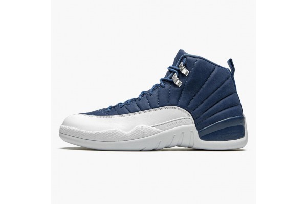 Air Jordan 12 Retro Indigo Men Jordan Sneakers 130690-404