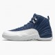 Air Jordan 12 Retro Indigo Men Jordan Sneakers 130690-404