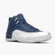 Air Jordan 12 Retro Indigo Men Jordan Sneakers 130690-404