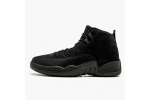 Air Jordan 12 Retro OVO Black Men Jordan Sneakers 873864-032