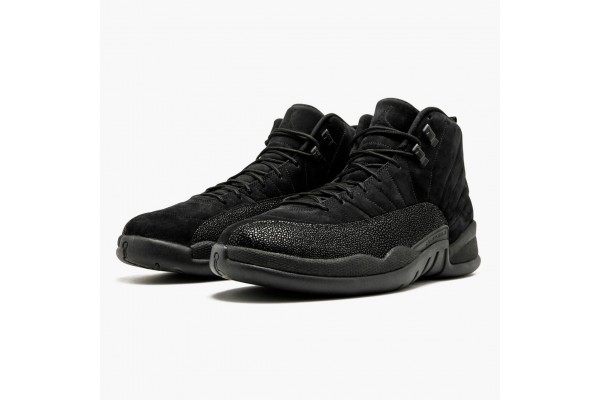 Air Jordan 12 Retro OVO Black Men Jordan Sneakers 873864-032