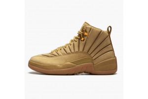 Air Jordan 12 Retro PSNY Wheat Men Jordan Sneakers AA1233-700