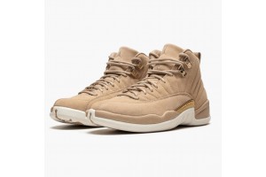 Air Jordan 12 Retro Vachetta Tan Womens Jordan Sneakers AO6068-203