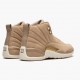 Air Jordan 12 Retro Vachetta Tan Womens Jordan Sneakers AO6068-203