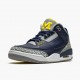 Air Jordan 3 Retro Michigan Men Jordan Sneakers AJ3-820064