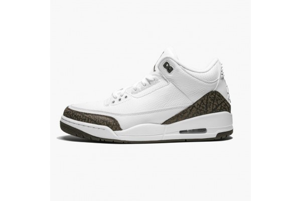 Air Jordan 3 Retro Mocha Women/Men Jordan Sneakers 136064-122