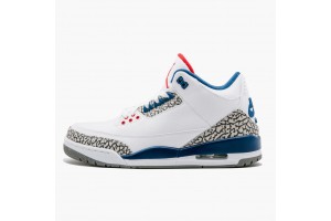 Air Jordan 3 Retro OG True Blue Men Jordan Sneakers 854262-106