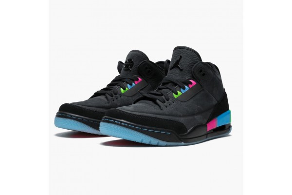 Air Jordan 3 Retro Quai54 Women/Men Jordan Sneakers AT9195-001