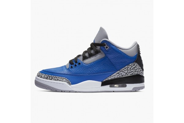 Air Jordan 3 Retro Varsity Royal Cement Women/Men Jordan Sneakers CT8532-400