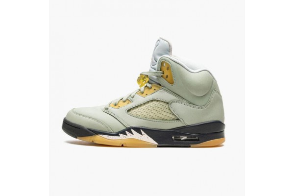 Air Jordan 5 Jade Horizon Light Silver Anthracite Pink Glaze Women/Men Jordan Sneakers DC7501-300