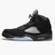 Air Jordan 5 Retro Black Women/Men Jordan Sneakers 845035-003