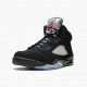 Air Jordan 5 Retro Black Women/Men Jordan Sneakers 845035-003