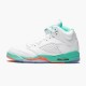 Air Jordan 5 Retro Light Aqua Women/Men Jordan Sneakers 440892-100