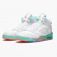 Air Jordan 5 Retro Light Aqua Women/Men Jordan Sneakers 440892-100