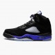 Air Jordan 5 Retro Racer Blue With Black Blue Women/Men Jordan Sneakers CT4838-004