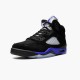 Air Jordan 5 Retro Racer Blue With Black Blue Women/Men Jordan Sneakers CT4838-004