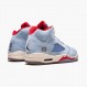 Air Jordan 5 Retro Trophy Room Ice Blue Women/Men Jordan Sneakers CI1899-400