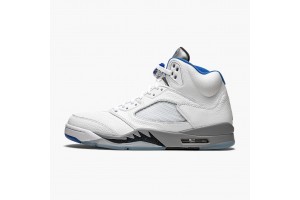 Air Jordan 5 Retro White Stealth Men Jordan Sneakers DD0587-140