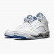 Air Jordan 5 Retro White Stealth Men Jordan Sneakers DD0587-140