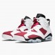 Air Jordan 6 Retro Carmine Women/Men Jordan Sneakers 384664-160
