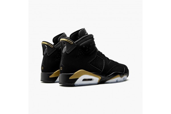 Air Jordan 6 Retro DMP 2020 Black Metallic Gold Men Jordan Sneakers CT4954-007