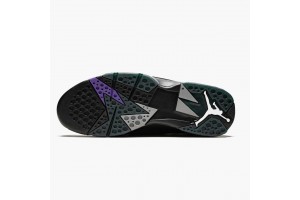 Air Jordan 7 Retro Ray Allen Black Fierce Purpler Dark Stee Men Jordan Sneakers 304775-053