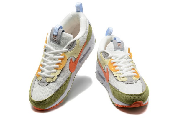 Nike Air Max 90 Futura (M) Green Orange Sneakers