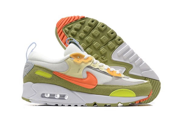 Nike Air Max 90 Futura (M) Green Orange Sneakers