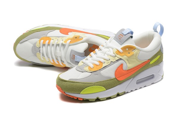 Nike Air Max 90 Futura (M) Green Orange Sneakers