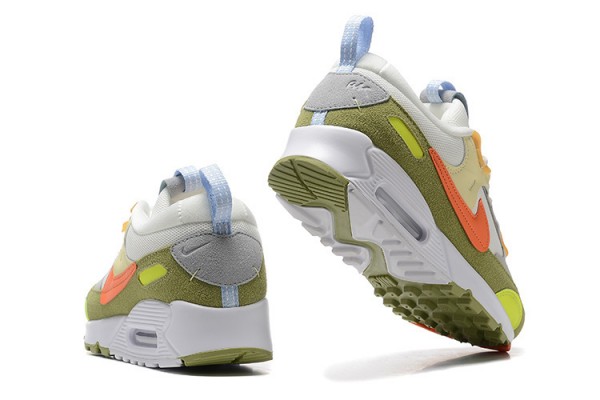 Nike Air Max 90 Futura (M) Green Orange Sneakers