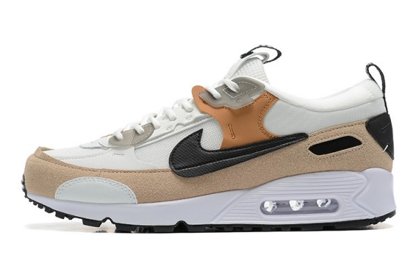 Nike Air Max 90 Futura (M) White Brown DM9922-002 Sneakers