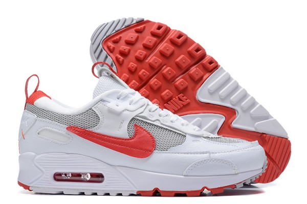 Nike Air Max 90 Futura (M) White Red FD9865-100 Sneakers