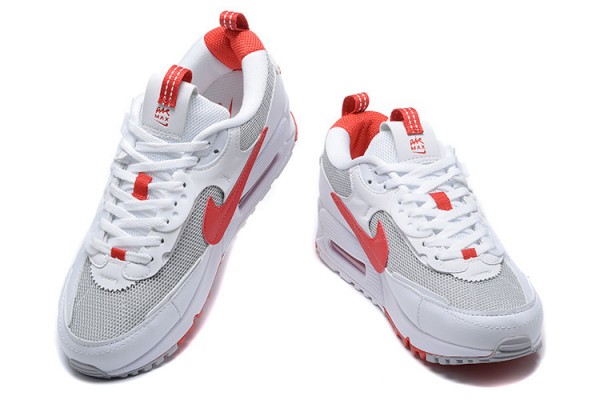 Nike Air Max 90 Futura (M) White Red FD9865-100 Sneakers