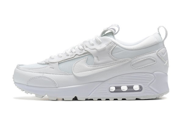 Nike Air Max 90 Futura (W/M) Triple White DM9922-101 Sneakers