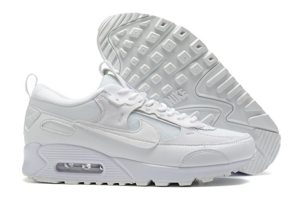 Nike Air Max 90 Futura (W/M) Triple White DM9922-101 Sneakers