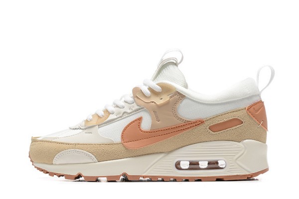 Nike Air Max 90 Futura (W) White Brown DV7190-100 Sneakers