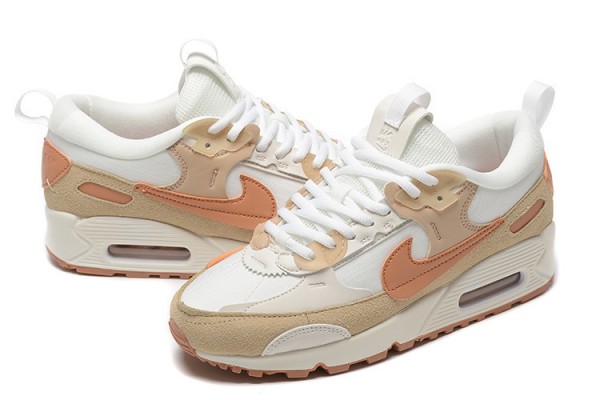 Nike Air Max 90 Futura (W) White Brown DV7190-100 Sneakers