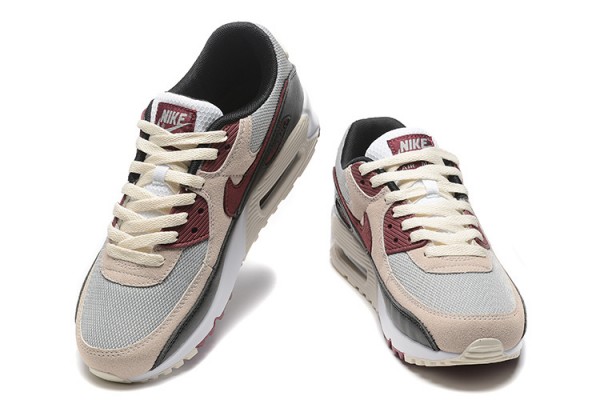 Nike Air Max 90 (M) Beige Red DQ4071-004 Sneakers