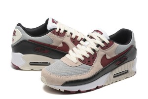 Nike Air Max 90 (M) Beige Red DQ4071-004 Sneakers