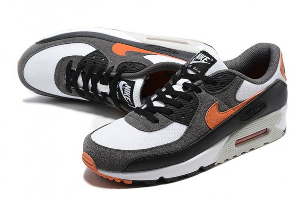 Nike Air Max 90 (M) Black Orange DM0029-101 Sneakers