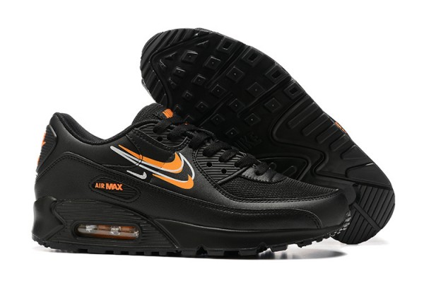 Nike Air Max 90 (M) Black Orange DV7146-001 Sneakers