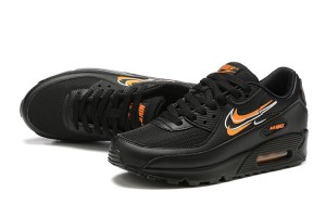 Nike Air Max 90 (M) Black Orange DV7146-001 Sneakers