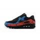 Nike Air Max 90 (M) Black Red DJ6888-001 Sneakers