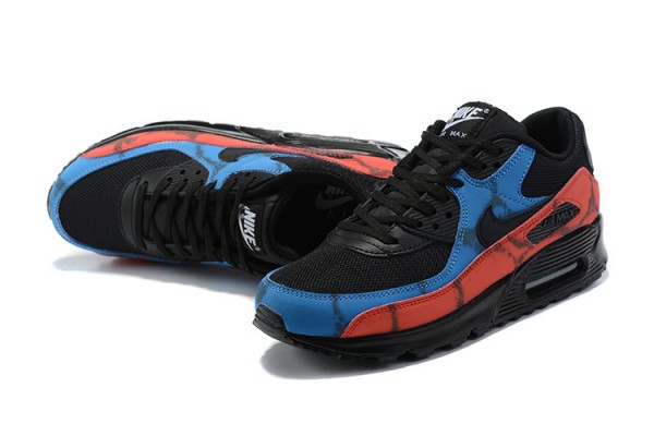 Nike Air Max 90 (M) Black Red DJ6888-001 Sneakers