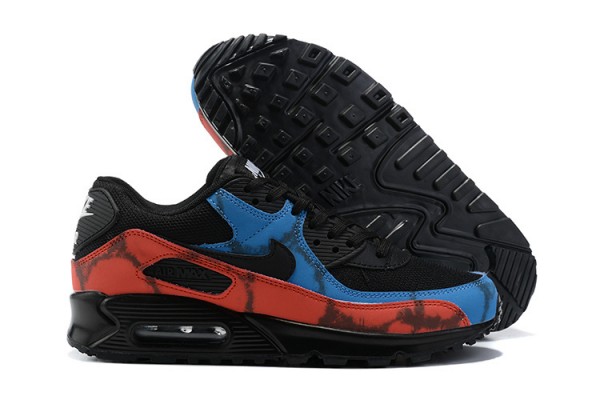 Nike Air Max 90 (M) Black Red DJ6888-001 Sneakers