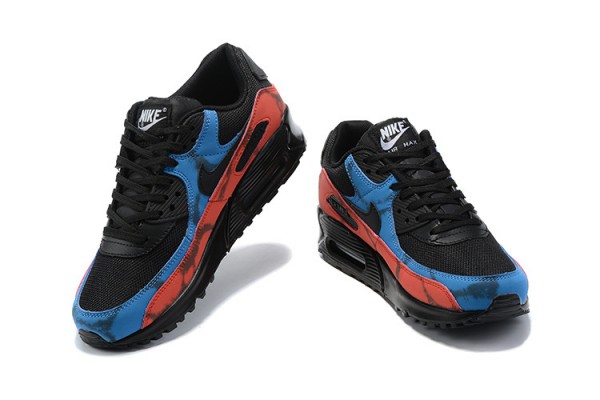 Nike Air Max 90 (M) Black Red DJ6888-001 Sneakers