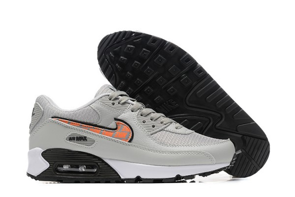 Nike Air Max 90 (M) Grey Orange Sneakers