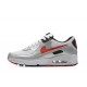 Nike Air Max 90 (M) Silver Red Sneakers