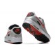 Nike Air Max 90 (M) Silver Red Sneakers